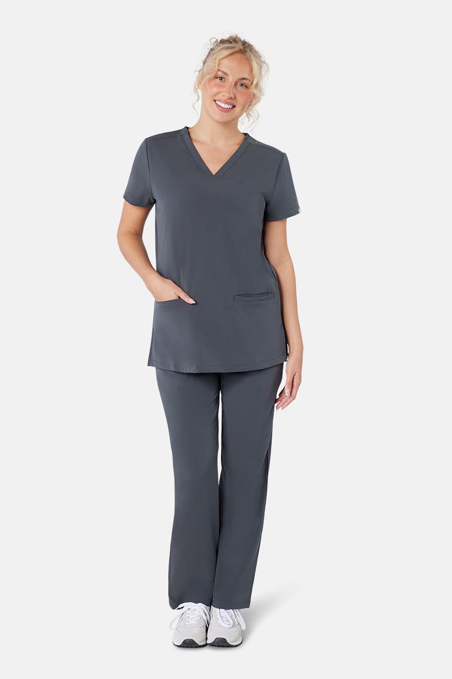 Classic Professional, women's fit, pewter, full length