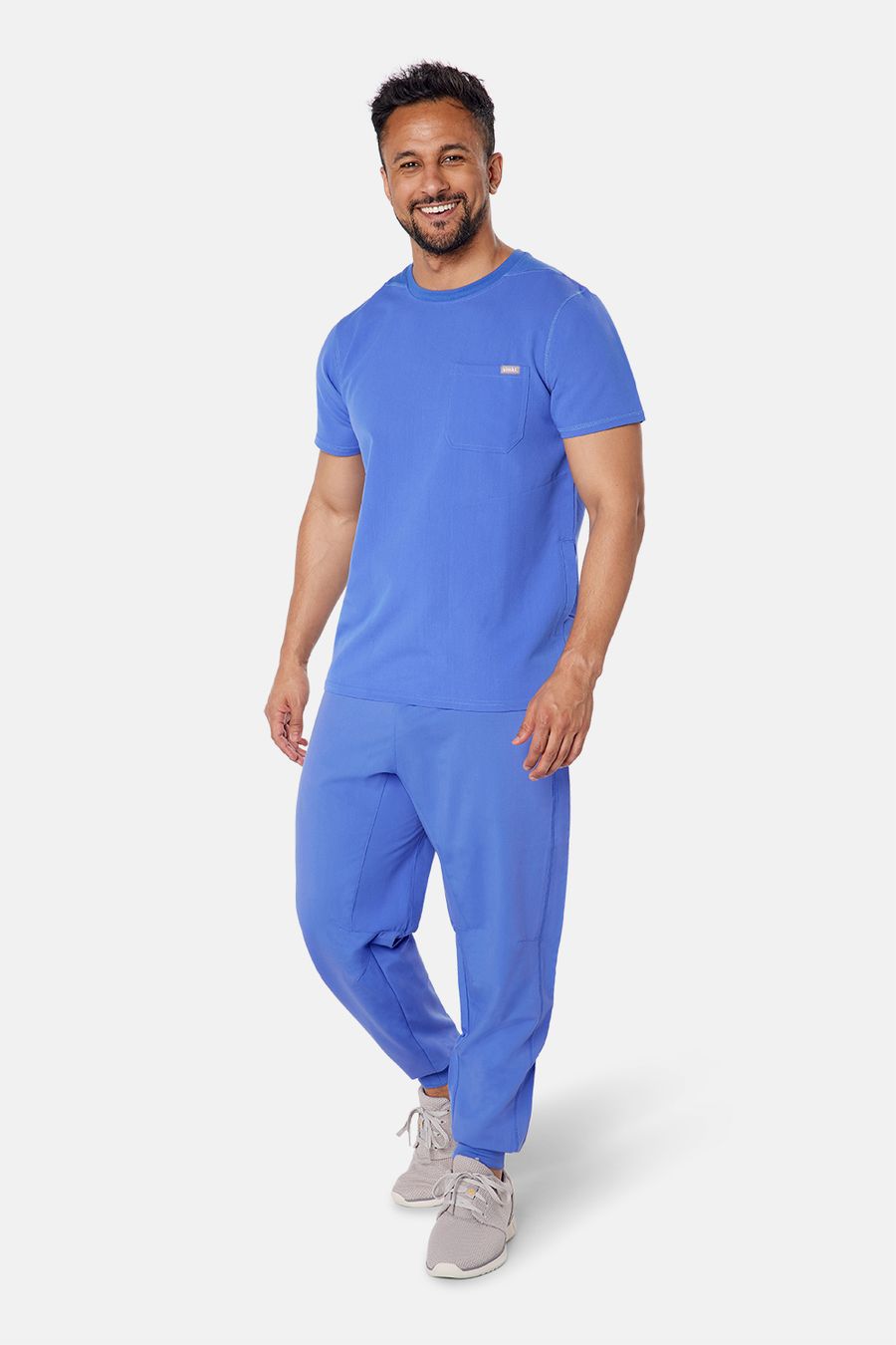 Modern Athletic, men's fit, ceil blue, full length