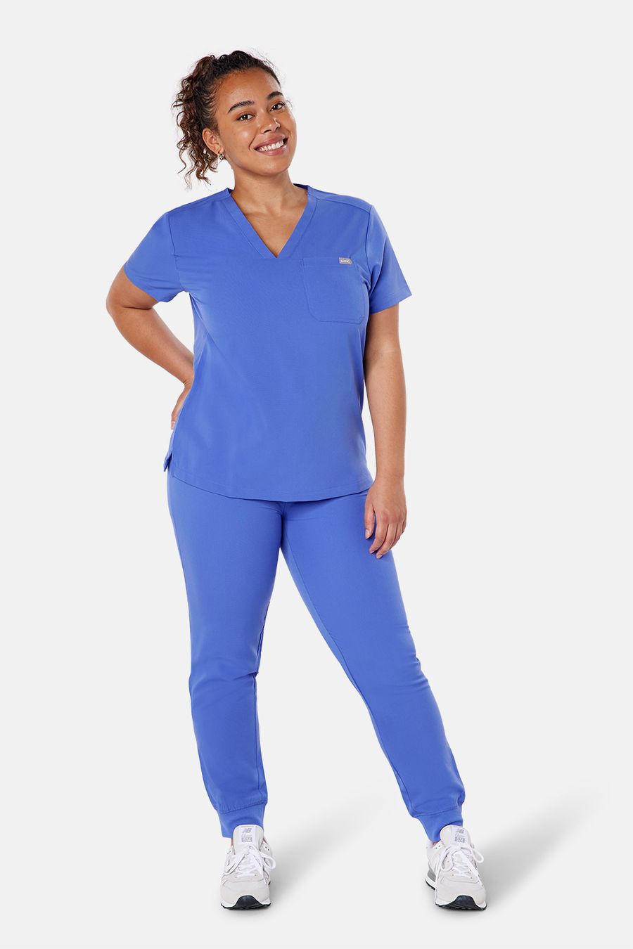Modern Athletic, women's fit, ceil blue, full length